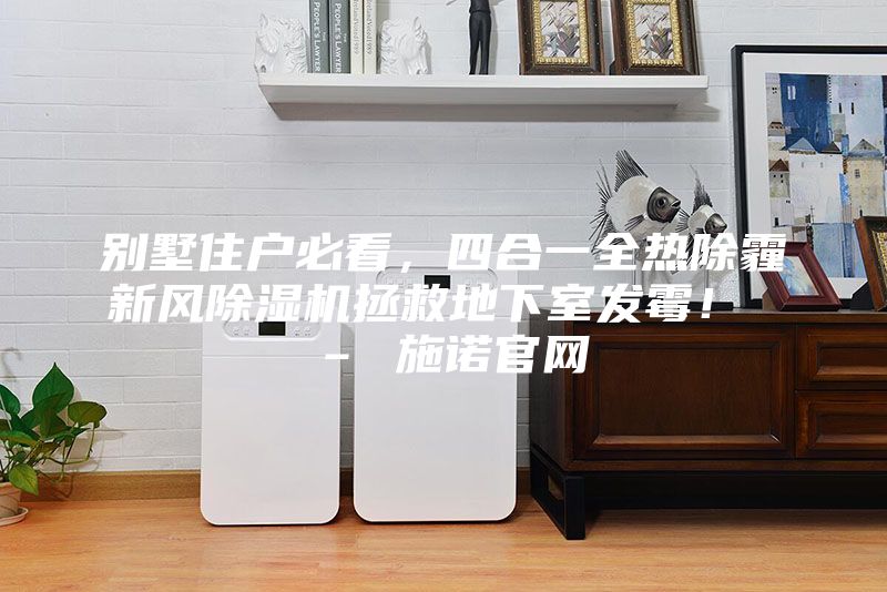 別墅住戶必看,四合一全熱除霾新風(fēng)除濕機拯救地下室發(fā)霉! – 施諾官網(wǎng)