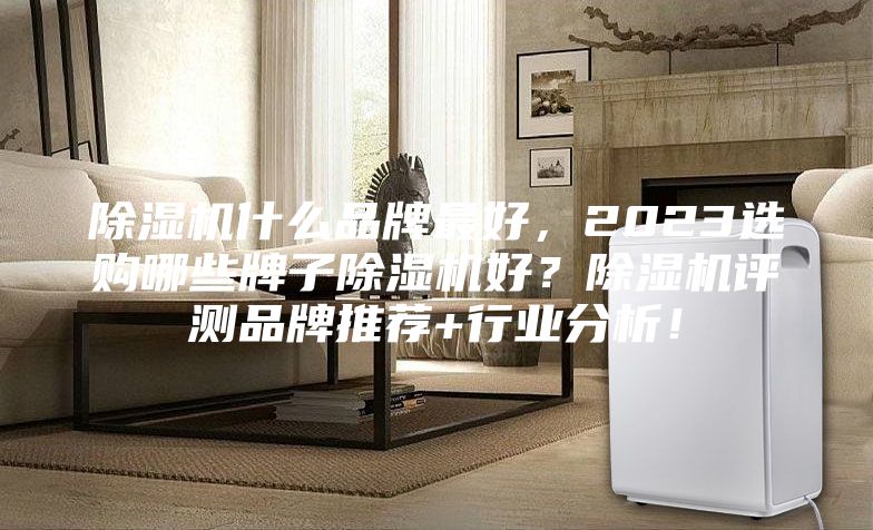 除濕機什么品牌最好，2023選購哪些牌子除濕機好？除濕機評測品牌推薦+行業(yè)分析！