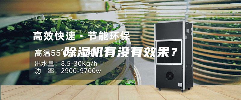 除濕機有沒有效果？