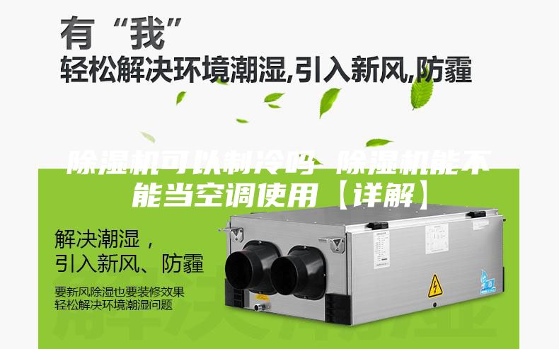 除濕機(jī)可以制冷嗎 除濕機(jī)能不能當(dāng)空調(diào)使用【詳解】