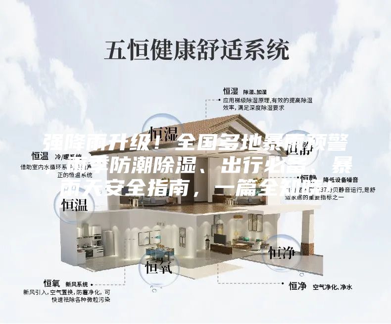 強(qiáng)降雨升級(jí)！全國(guó)多地暴雨預(yù)警，雨季防潮除濕、出行必備、暴雨天安全指南，一篇全知曉！