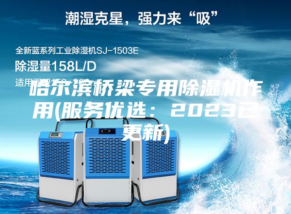 哈爾濱橋梁專用除濕機(jī)作用(服務(wù)優(yōu)選:2023已更新)