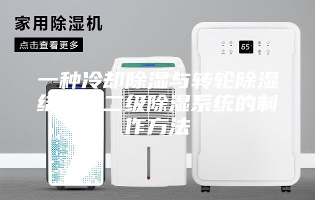 一種冷卻除濕與轉(zhuǎn)輪除濕結(jié)合的二級(jí)除濕系統(tǒng)的制作方法