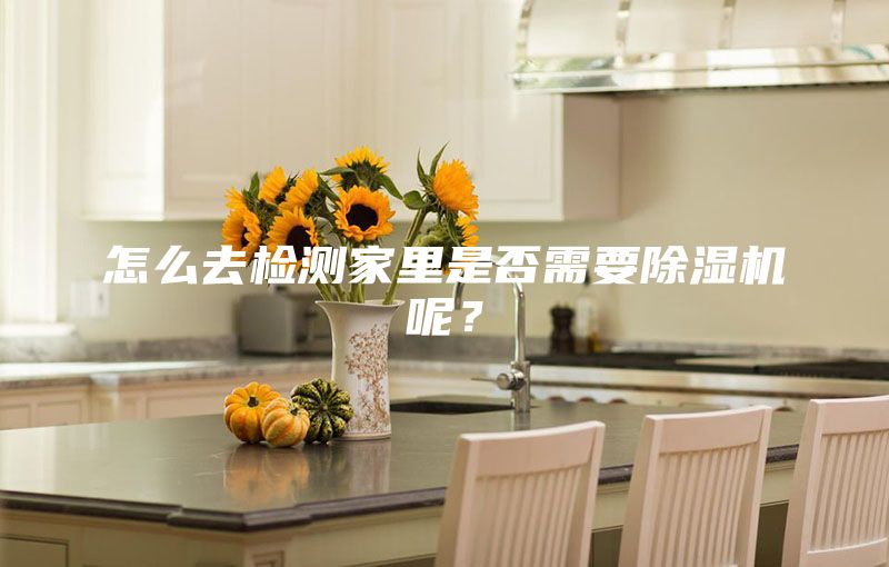 怎么去檢測家里是否需要除濕機呢？
