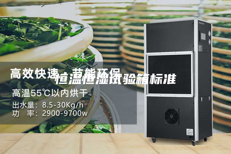 恒溫恒濕試驗箱標(biāo)準(zhǔn)