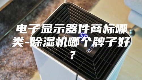 電子顯示器件商標(biāo)哪類-除濕機(jī)哪個(gè)牌子好？