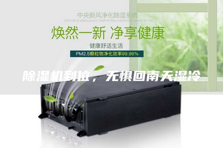 除濕機到位,無懼回南天濕冷