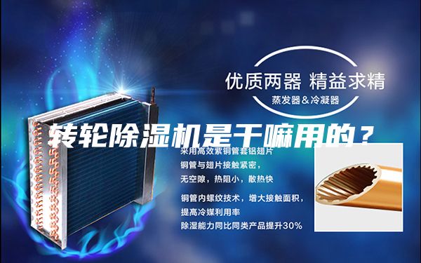 轉(zhuǎn)輪除濕機(jī)是干嘛用的？