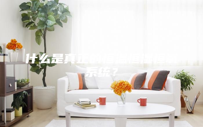 什么是真正的恒溫恒濕恒氧系統(tǒng)?