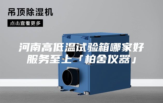 河南高低溫試驗箱哪家好服務(wù)至上「柏舍儀器」